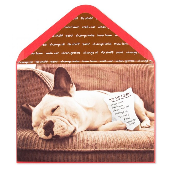 ⚡️5/$30⚡️Papyrus do nothing, Father’s Day card - Picture 1 of 8